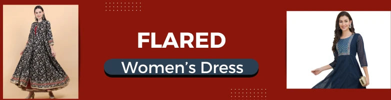 Flared Women's Dress