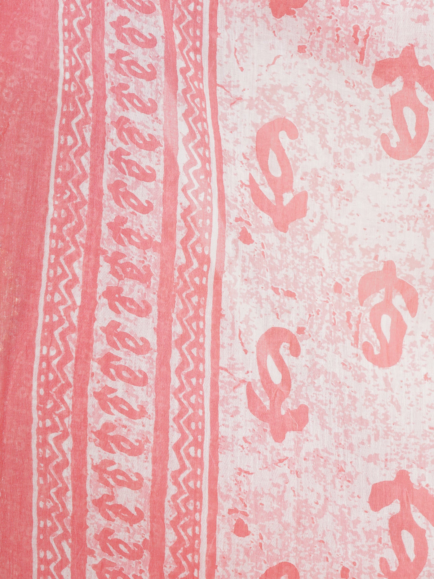 Women's Pink Ethnic Motif Printed Cotton Embroidered Kurta With Salwar & Dupatta